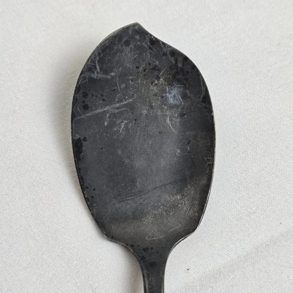 Community Jelly Server‎ / Jam Spoon, Floral Rose Pattern, 6.25